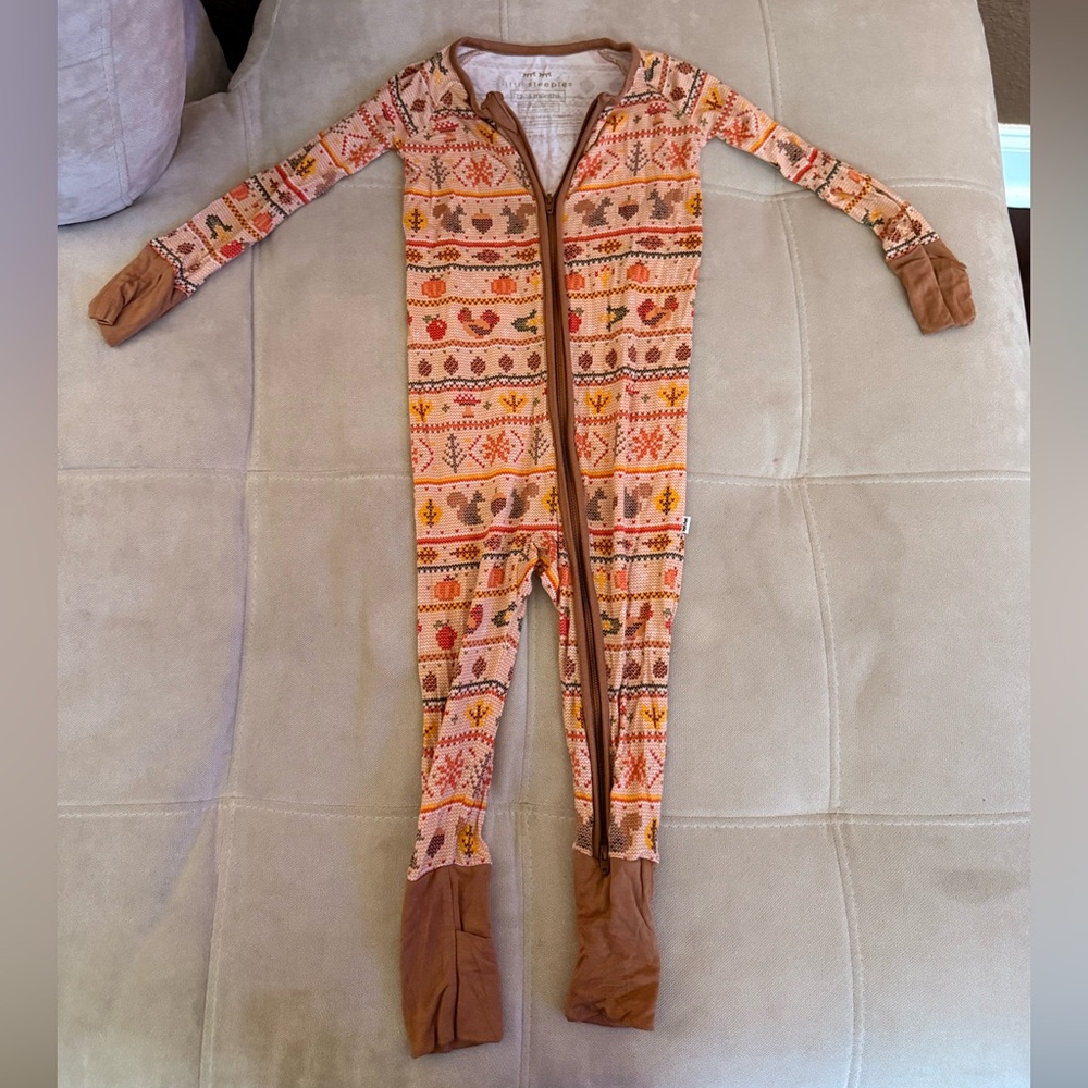 Little Sleepies Zippy Autumn Leaves Kids